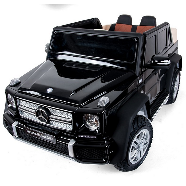 Продукт Акумулаторен джип Mercedes G650 Maybach 4X4, 12V , с меки гуми и кожена седалка - 0 - BG Hlapeta